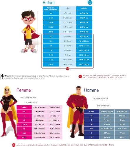 COSTUME CHASE PAW PATROL - TAGLIA 2-3 ANNI