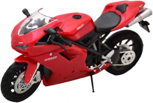 MOTO DUCATI 1:12 1198  ROSSO