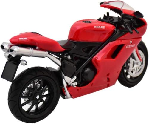 MOTO DUCATI 1:12 1198  ROSSO
