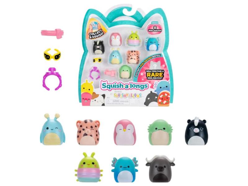 SQUISH A LONGS PACK 8 PERSONAGGI E 2 ACCESSORI BLISTER (ASSORTIMENTO) 3