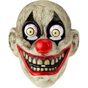 MASCHERA CLOWN CON OCCHI MOBILI - EXP_6190