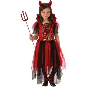 COSTUME DIAVOLETTA MAGIC COLOR BIMBA TAGLIA 3-4 ANNI