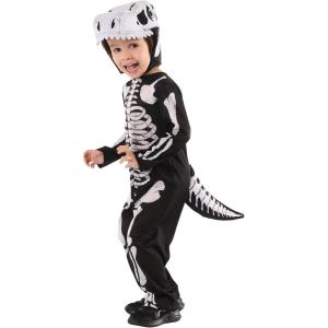COSTUME DINO SCHELETRON BABY TAGLIA 1-2 ANNI