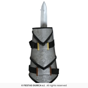 BRACCIALE NINJA CON PUGNALE RETRATTILE 30 CM