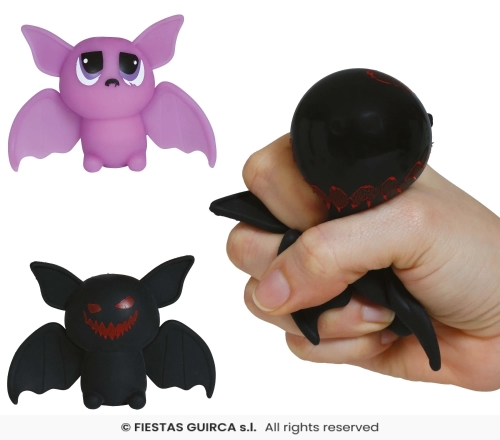 PIPISTRELLO GOMMA ANTISTRESS 2 COLORI