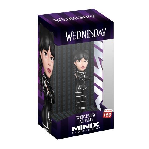 MINIX COLLECTIBLE FIGURINES - WEDNESDAY ADDAMS - CAT SUIT