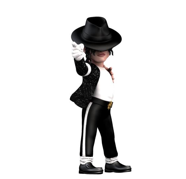 MINIX COLLECTIBLE FIGURINES - MICHAEL JACKSON - BILLIE JEAN