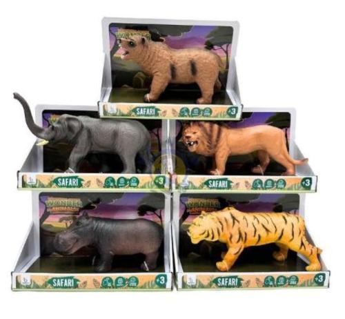 WONDER ANIMALS ACTION FIGURES - SAFARI ASSORTITO