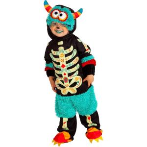 COSTUME MONSTER KATRINA BIMBA TAGLIA 1-2 ANNI
