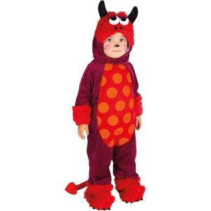 COSTUME MONSTER DIABLIN BIMBO TAGLIA 1-2 ANNI