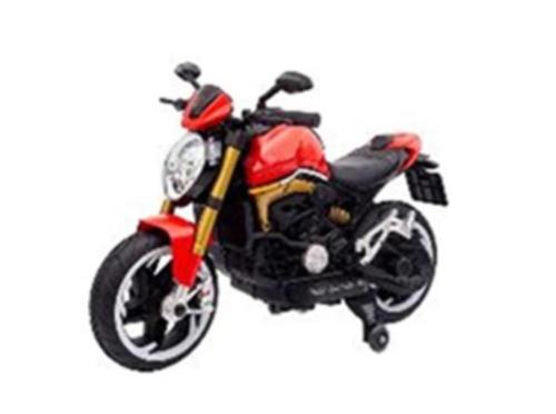 MOTO DUCATI 12V CON LUCI E SUONI ROSSO