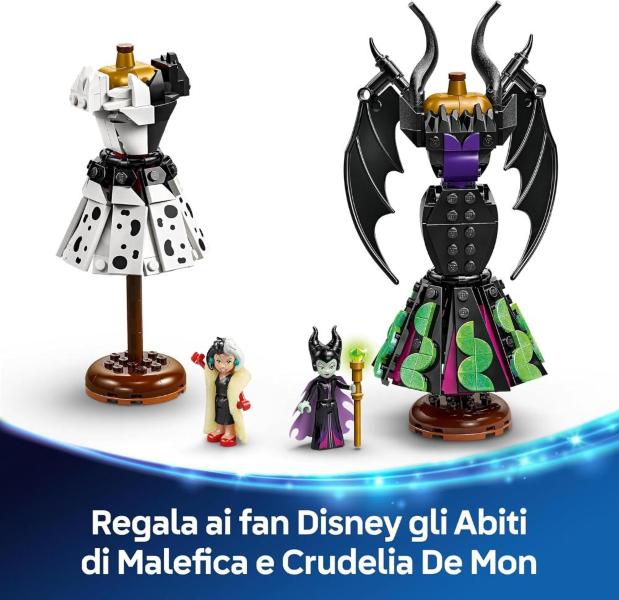 LEGO DISNEY - ABITI DI MALEFICA E CRUDELIA DE MON