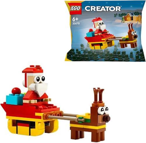 LEGO CREATOR BAGS - AVVENTURA SULLA SLITTA DI BABBO NATALE