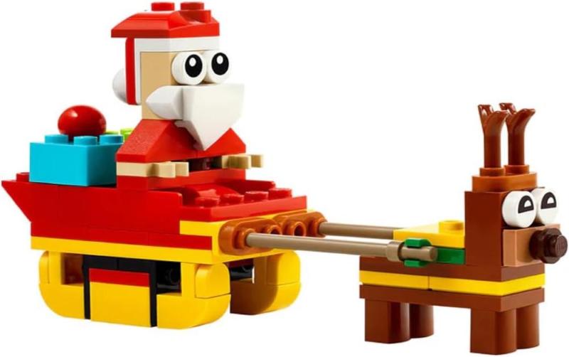 LEGO CREATOR BAGS - AVVENTURA SULLA SLITTA DI BABBO NATALE