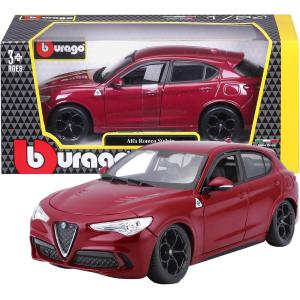 AUTO ALFA ROMEO STELVIO ROSSA IN SCALA 1:24