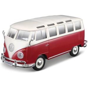 AUTO VOLKSWAGEN VAN SAMBA ROSSA - SCALA 1:24