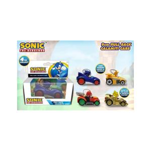 SONIC AUTO MACCHININA CON CALAMITA CALAMITICAR 4 ASS.TE 1:32