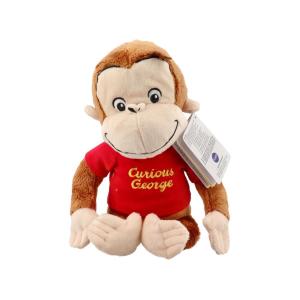 CURIOSO GEORGE 25CM MAGLIETTA ROSSA