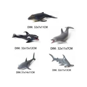 WONDER ANIMALS ACTION FIGURES- OCEAN ASS.TO