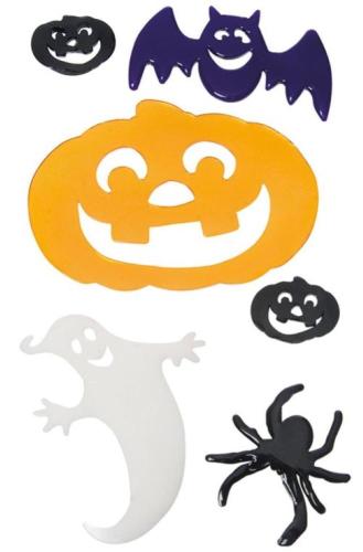 GEL STICKER HALLOWEEN 6 PZ - EXP_6190