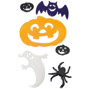 GEL STICKER HALLOWEEN 6 PZ - EXP_6190