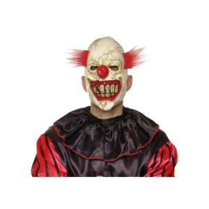 MASCHERA CLOWN CON CAPELLI - EXP_6190