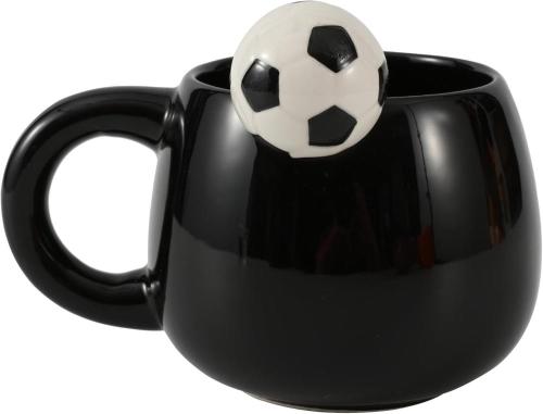 TAZZA IN CERAMICA CON CHARM FOOTBALL