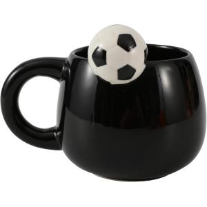 TAZZA IN CERAMICA CON CHARM FOOTBALL