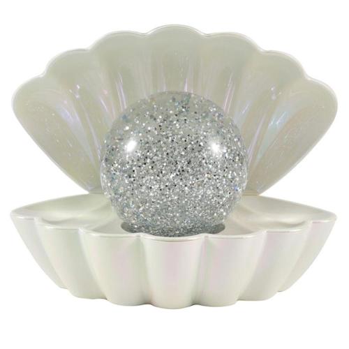 LAMPADA CONCHIGLIA BIANCO PERLA