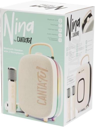 CANTA TU BY NINA - KARAOKE CON 2 MICROFONI WIRELESS INCLUSI