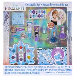 FROZEN SET BELLEZZA DISNEY SET CON OLTRE 20 PEZZI, INCLUSI LUCIDALABBRA, SMALTO PER UNGHIE