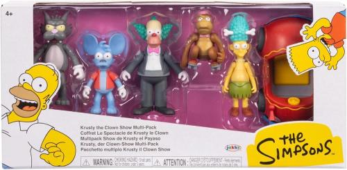 THE SIMPSONS - PERSONAGGI ARTICOLATI 6 CM  KRUSTY MULTIPACK