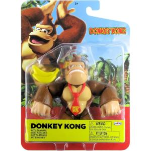 NINTENDO SUPER MARIO - DONKEY KONG ACTION FIGURE DI DONKEY KONG 10 CM