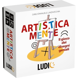 LUDIC - ARTISTICAMENTE - IL GIOCO DEI DISEGNI GENIALI - DA 3 A 6 GIOCATORI, ANNI 8+