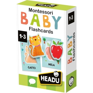 BABY FLASHCARDS MONTESSORI - ASCOLTA E PRONUNCIA LE PRIME PAROLE
