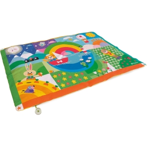 SOFT PLAYMAT TAPPETINO PER NEONATO 0+ MESI - 135 X 90 CM