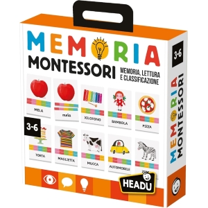 MEMORIA MONTESSORI MEMORIA LETTURA E CLASSIFICAZIONE - 3-6 ANNI