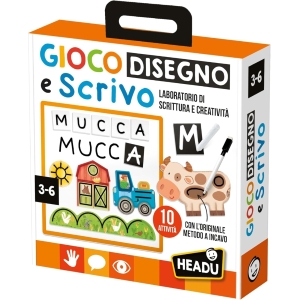 GIOCO, DISEGNO E SCRIVO - LABORATORIO DI PRESCRITTURA E CREATIVITÀ - 3-6 ANNI