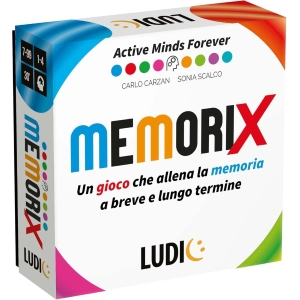 LUDIC - MEMORIX - UN GIOCO CHE ALLENA LA MEMORIA A BREVE E LUNGO TERMINE!