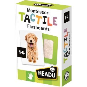 FLASHCARDS TACTILE MONTESSORI OSSERVA TOCCA E SENTI