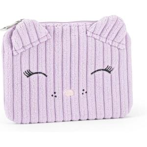 PORTAMONETE VELLUTO VIOLA MOFU MOFU