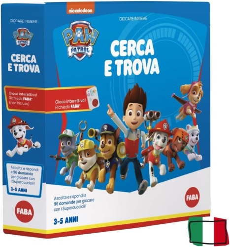 FABA - PAW PATROL CERCA E TROVA - GIOCO INTERATTIVO