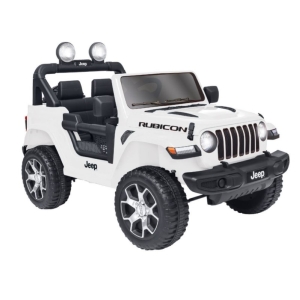 AUTO ELETTRICA JEEP WRANGLER RUBICON R/C 12V - BIANCA 