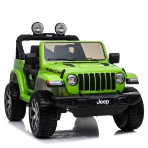 AUTO ELETTRICA JEEP WRANGLER RUBICON R/C 12V - VERDE