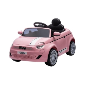 AUTO ELETTRICA FIAT 500E R/C 12V - ROSA