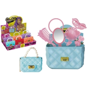 SBELLETTI BORSETTA CON ACCESSORI BELLEZZA - 4 COLORI ASSORTITI