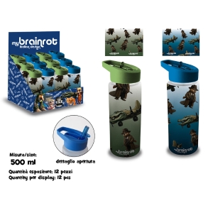 BRAINROT - BORRACCIA 500 ML - CROCODILO BOMBARDIRO, BANDITO BOBRITTO - ASSORTITI