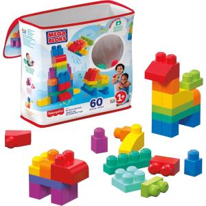 MEGA BLOKS SACCA 60 PZ MATTONCINI AZZURRO COSTRUZIONI