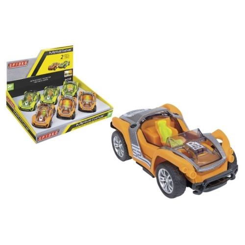 AUTO RETROCARICA DIE CAST  6 PZ D/B 2 ASS. 2COL.