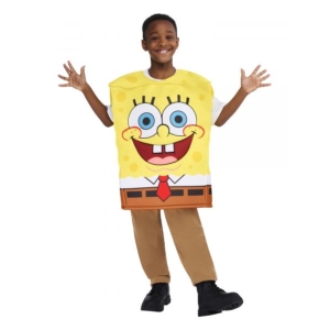 COSTUME - SPONGEBOB PER BAMBINI - TAGLIA M